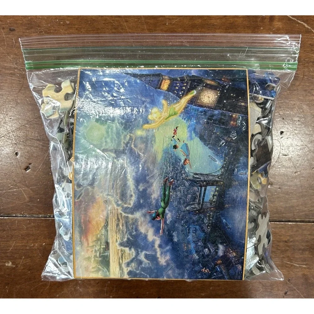 Thomas Kinkade Painter Disney Peter Pan Jigsaw Puzzle 500 Piece